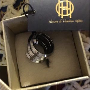 House of Harlow 1960  twisted women’s ring sz 6